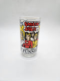 Vintage 1976 The Sunday Funnies Smilin' Jack Cartoon Collector Glass Tumbler.
