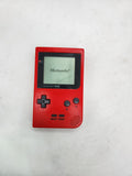 Nintendo Game Boy Gameboy Pocket Red MGB-001 Handheld Console.