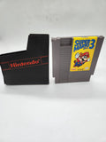 Super Mario Bros. 3 Nintendo NES, 1990 Cartridge w/sleeve.
