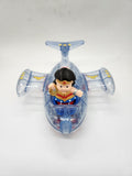 Fisher Price Little People Wonder Woman Talking Invisible Jet Plane Figure.