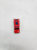 Vtg. 1974 Hot Wheels Redline Emergency Unit Fire Truck #50 Red Mattel Malaysia.