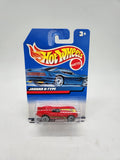 Hot Wheels Mainline Collector #997  Red Jaguar  D-Type Red