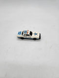VTG 1980 Kidco Burnin Key White Dodge Monaco Highway Patrol Car #62 1/64.