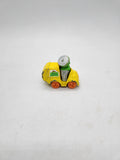 Vtg. 1982 Hasbro Grouch Trash Delivery Die Cast Toy Car Sesame Street Oscar.