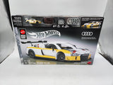 Mattel Brick Shop Hot Wheels Elite Series Building Set, ’15 Audi R8 LMS, 820 Pcs.