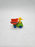 Vintage 1982 Playskool Muppets, Inc. Big Bird Builders Dump Truck.