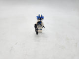 LEGO Star Wars Clone Heavy Trooper with Blue Visor and Double Blaster.