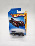 2010 Hot Wheels Black Batmobile New Models 042/240.