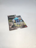 A Minecraft Movie Steve Figure Iron Sword Chicken Leg Satchel Jack Black New.