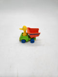 Vintage 1982 Playskool Muppets, Inc. Big Bird Builders Dump Truck.