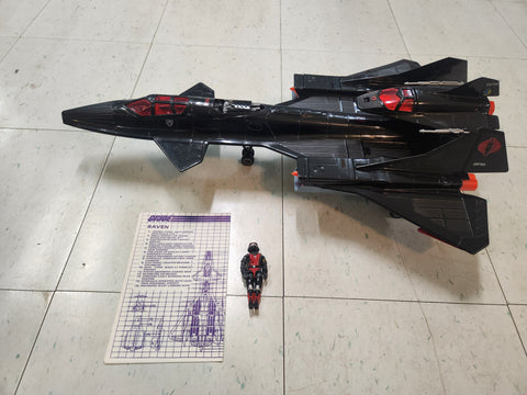 1986 GI Joe Cobra Night Raven.
