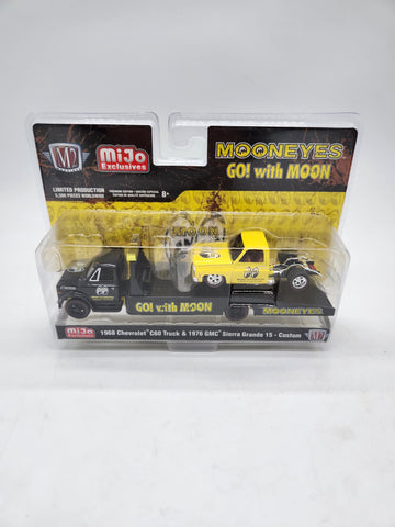 M2 MiJo Mooneyes Exclusive 1968 Chevrolet C60 Truck & 1976 GMC Sierra Grande 15.