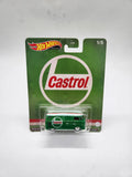 2023 Hot Wheels Volkwagen T1 Panel Bus Pop Culture Castrol Motor Oil 1/5 Premium.