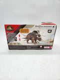 Jurassic World Rebirth Wild Roar Nasutoceratops Dinosaur.