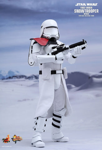 Hot Toys MMS 323 Star Wars First Order Snowtrooper Snowtroopers Officer Set.