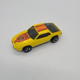 1978 Hot Wheels Porsche 924 UPFRONT 924 - Yellow - Hong Kong