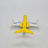 1973 Lesney Matchbox Learjet D-ILDE Jet Made in England Toy Die Cast Airplane.