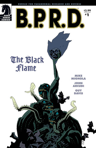 Dark Horse 2005 BPRD The Black Flame #1 VF/NM Hellboy, Mignola