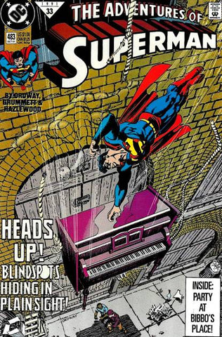 The Adventures of Superman #483B 1991