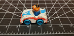 Ernie in Diecast Race Car Sesame Street Muppets Playskool Vintage 1983