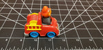 Vintage diecast Car Ernie in Fire Truck Sesame Street Muppets Playskool 1981