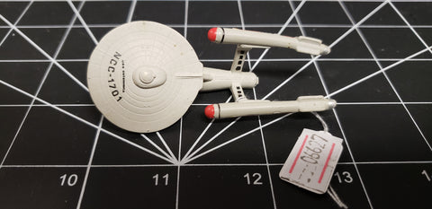 Star Trek Micro Machines Scale: USS Enterprise NCC-1701 Galoob 1993