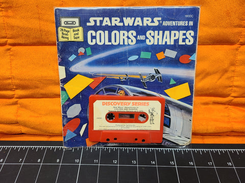 Vintage 1984 Star Wars Colors and Shapes Read Along