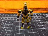 Beetleborgs Mega Spectra Chromium Gold Beetleborg Action Figure Bandai 1997