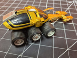 Beetleborg Chromium Gold Battle vehicle 1997 Bandai