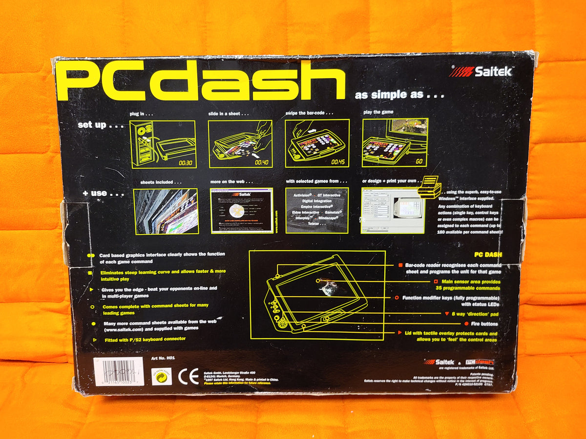 Saitek PC Dash Graphic Command Pad Gamepad Classic Collectors – Toy Heaven