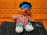 Tyco Vintage Sing and Snore Ernie Sesame Street Stuffed Doll Plush Toy Musical 1996