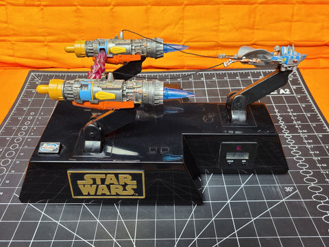 1999 Thinking Toys Star Wars Anakin Skywalker Pod Racer Alarm Clock RARE