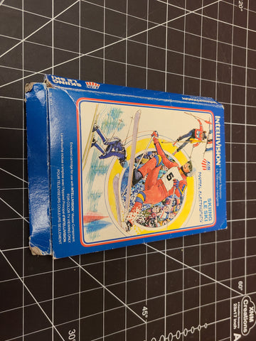 Mattel Intellivision/Coleco Skiing Game Complete with Box