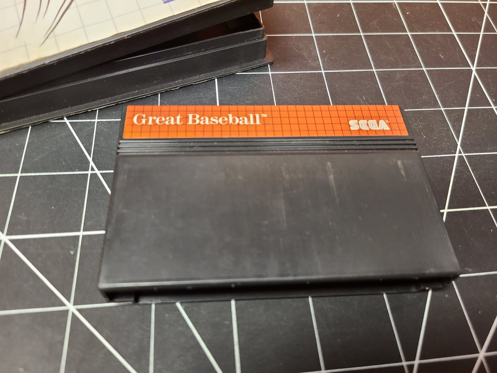 GREAT BASEBALL SEGA MASTER SYSTEM GREAT BASEBALL SEGA MASTER SYSTEM