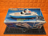 R/C Vintage 1981 Caribic-Star Speed Cruiser Nikko R/C Power Boat in Box Tested Works