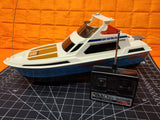 R/C Vintage 1981 Caribic-Star Speed Cruiser Nikko R/C Power Boat in Box Tested Works