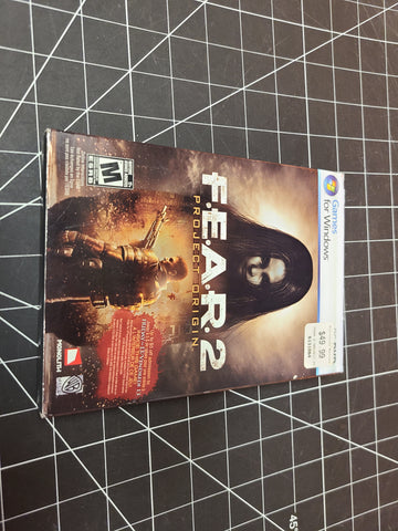 Fear 2 Project Origin PC DVD