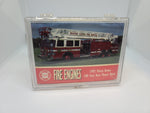 Fire Engines Series One Complete Premium Trading Card Set