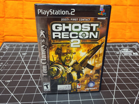 PS2 Tom Clancy’s Ghost Recon 2 2007 First Contact Sony Playstation 2 PS2