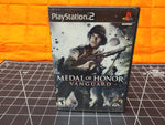 PS2 Medal of Honor: Vanguard (Sony PlayStation 2, 2007) black label.