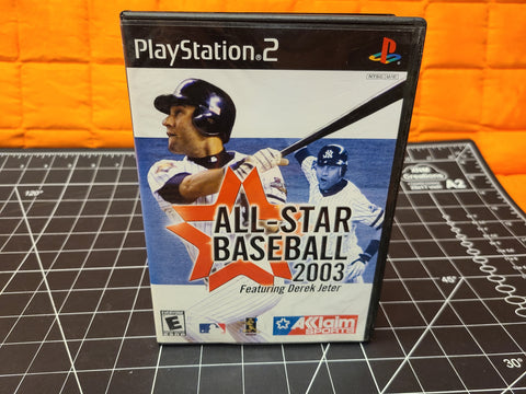 PS2 All-Star Baseball 2003 (Sony PlayStation 2, 2002)