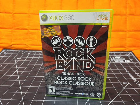 Xbox 360 Rock Band Track Pack: Classic Rock (Microsoft Xbox 360, 2009)