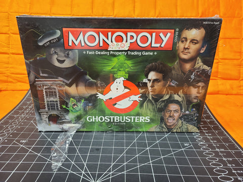 Ghostbusters Collector's Edition Monopoly Board Game movie edition.