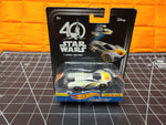 Star Wars Carships 40th Anniversary Y-Wing Fighter Vehicle Hot Wheels