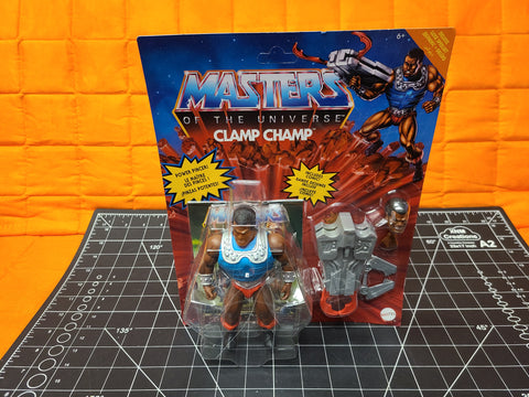MOTU Deluxe Clamp Champ Masters Of The Universe Origins 2021 Retro Mattel.