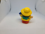 Fisher Price Little People Girl with backpack.