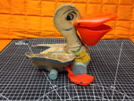Vintage Fisher Price 1961 Big Bill Pelican Pull Toy.