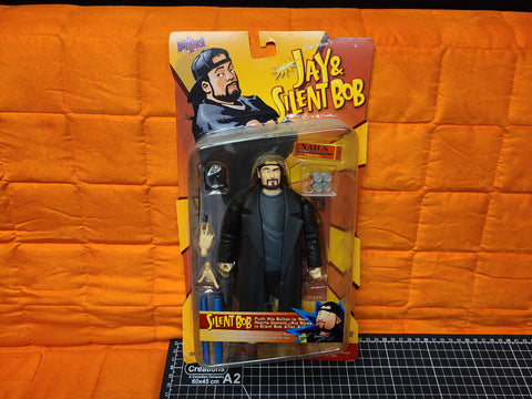 Talking Jay and Silent Bob Action Figure Silent BOB 7"in Action Figure 1998.