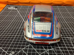 TAIYO tin toy car bump & go battery operated Rusher Porsche Carrera Japan made