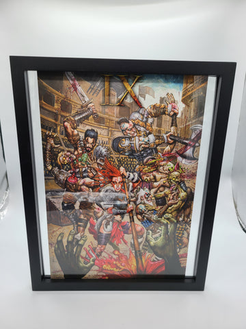 Call of Duty Black Ops 4 1X Framed Poster.